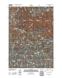 Wolf Mountain 2011 topographic map thumbnail