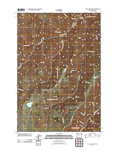 Clear Lake Ridge 2011 topographic map thumbnail