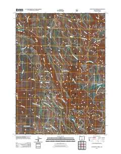 Coffeepot Creek 2011 topographic map thumbnail