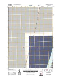 Lakeside OE W 2011 topographic map thumbnail