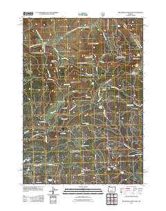 Big Mowich Mountain 2011 topographic map thumbnail