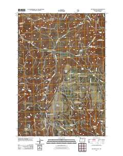 Big Rock Flat 2011 topographic map thumbnail