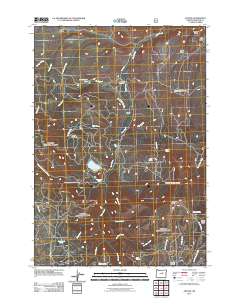 Antone 2011 topographic map thumbnail