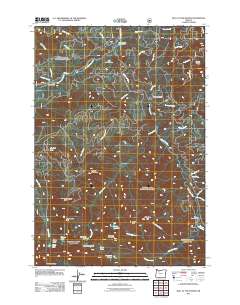 Bull of the Woods 2011 topographic map thumbnail