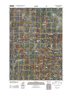 Bear Butte 2011 topographic map thumbnail
