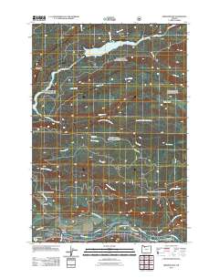 Brightwood 2011 topographic map thumbnail