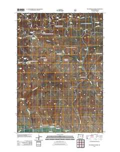 Beaverdam Creek 2011 topographic map thumbnail