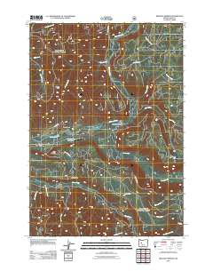 Belknap Springs 2011 topographic map thumbnail