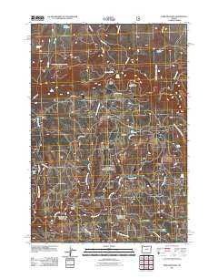 Derr Meadows 2011 topographic map thumbnail