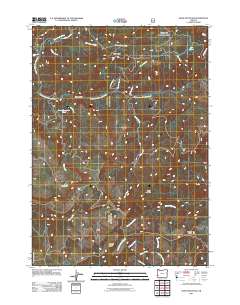 Bone Mountain 2011 topographic map thumbnail