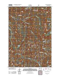 Battle Ax 2011 topographic map thumbnail