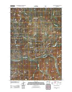 Crawfish Lake 2011 topographic map thumbnail