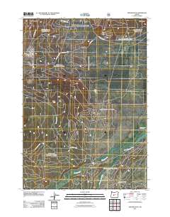 Cryder Butte 2011 topographic map thumbnail