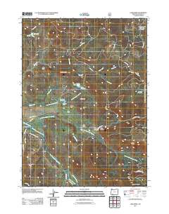 Lake Creek 2011 topographic map thumbnail