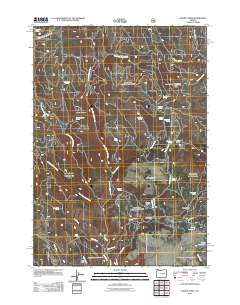 Magpie Table 2011 topographic map thumbnail