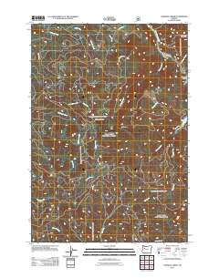 Lawhead Creek 2011 topographic map thumbnail