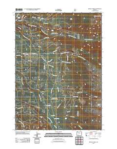 Imnaha Creek 2011 topographic map thumbnail