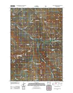Desolation Butte 2011 topographic map thumbnail