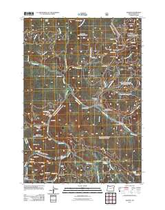 Granite 2011 topographic map thumbnail