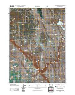 Goodlow Mountain 2011 topographic map thumbnail