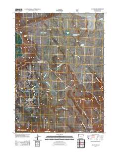 Collins Rim 2011 topographic map thumbnail