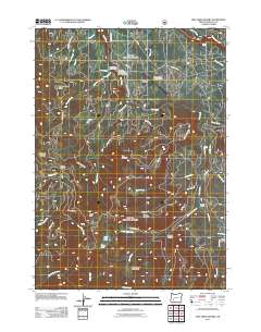 Fish Creek Desert 2011 topographic map thumbnail