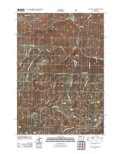 Dutchman Creek 2011 topographic map thumbnail