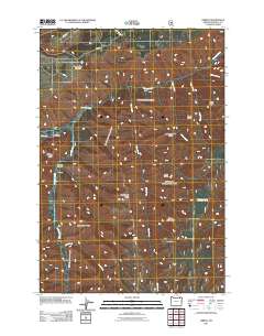 Gibbon 2011 topographic map thumbnail
