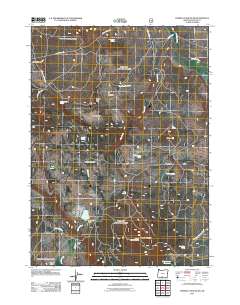 Horsefly Mountain 2011 topographic map thumbnail