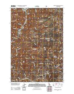 Kirkwood Creek 2011 topographic map thumbnail
