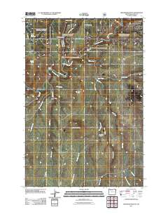 Greenwood Butte 2011 topographic map thumbnail