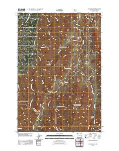 Haas Hollow 2011 topographic map thumbnail