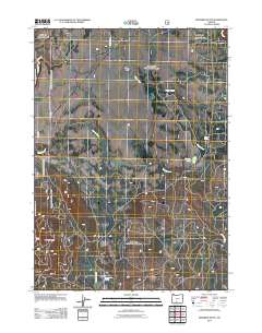 Riverbed Butte 2011 topographic map thumbnail