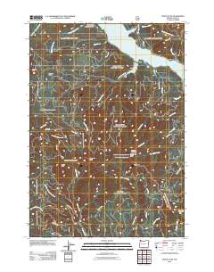 Mount June 2011 topographic map thumbnail