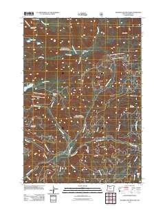 Mother Lode Mountain 2011 topographic map thumbnail
