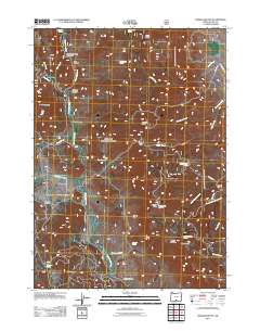 Morgan Butte 2011 topographic map thumbnail