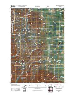 Rock Creek 2011 topographic map thumbnail