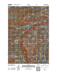 Lionshead 2011 topographic map thumbnail
