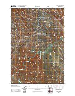 Kamela SE 2011 topographic map thumbnail