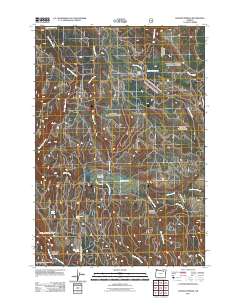 Lehman Springs 2011 topographic map thumbnail