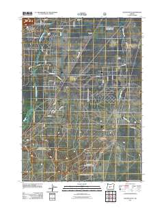 Masten Butte 2011 topographic map thumbnail