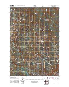 Little Catherine Creek 2011 topographic map thumbnail