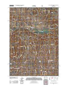 Little Summit Prairie 2011 topographic map thumbnail