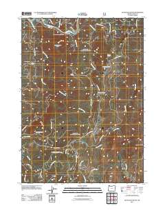 Quosatana Butte 2011 topographic map thumbnail