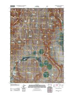 Rabbit Valley 2011 topographic map thumbnail