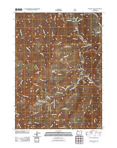 Pearsoll Peak 2011 topographic map thumbnail