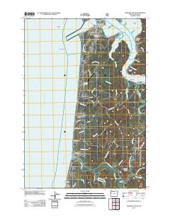 Newport South 2011 topographic map thumbnail