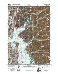 North Bend 2011 topographic map thumbnail