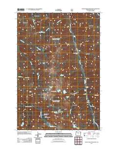 North Minam Meadows 2011 topographic map thumbnail