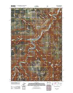 Troy 2011 topographic map thumbnail